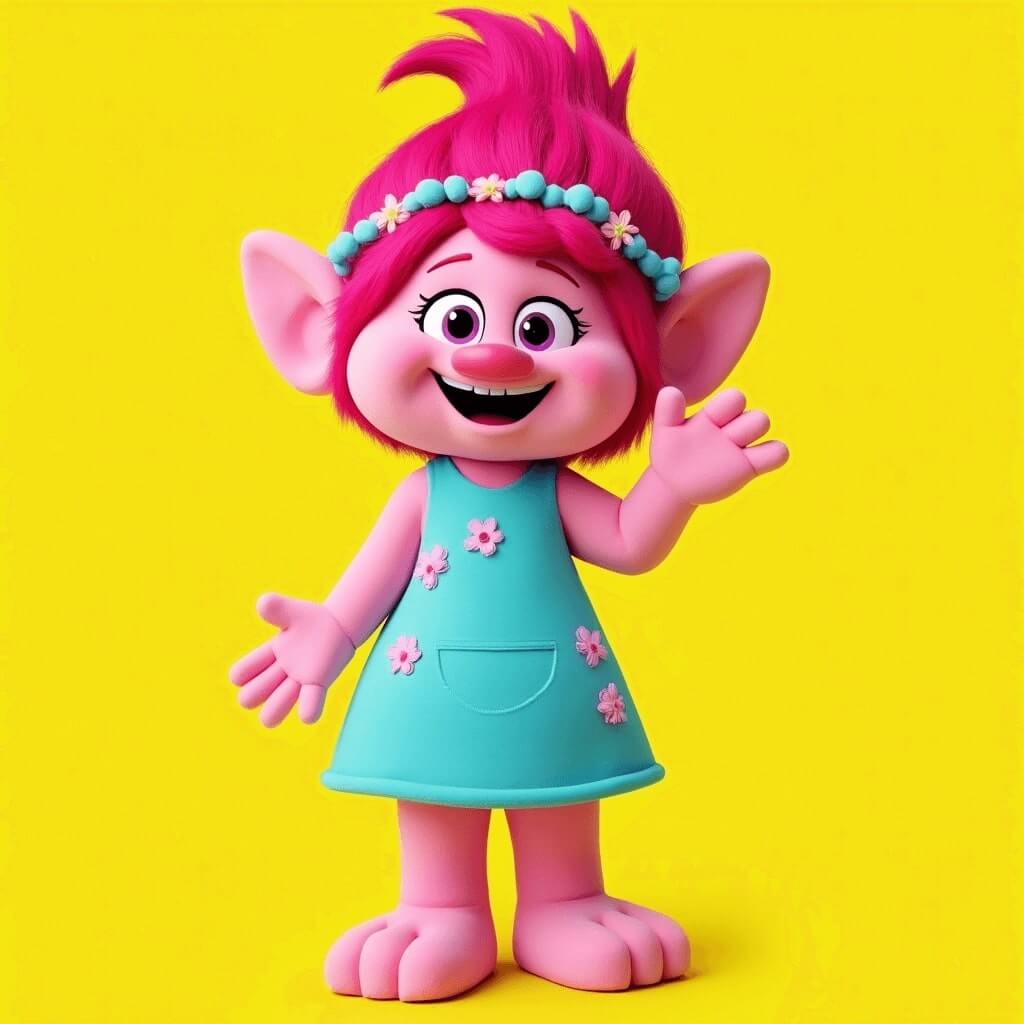 Princess Poppy (Pink Troll)